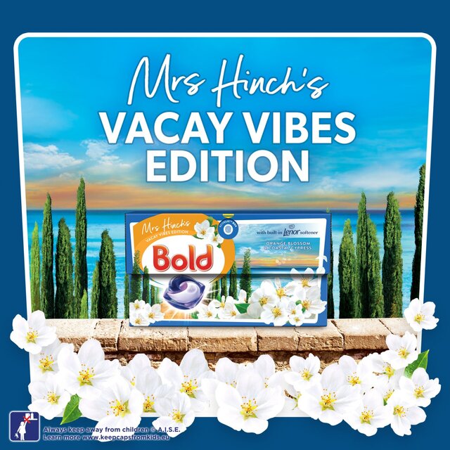 Bold 2 In 1 Orange Blossom Pods Washing Capsules 59 Washes Mrs Hinch thumbnail 3