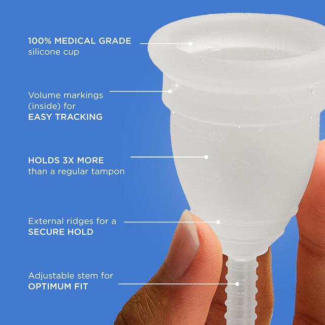 Mooncup Original Menstrual Cup, Size B thumbnail 3