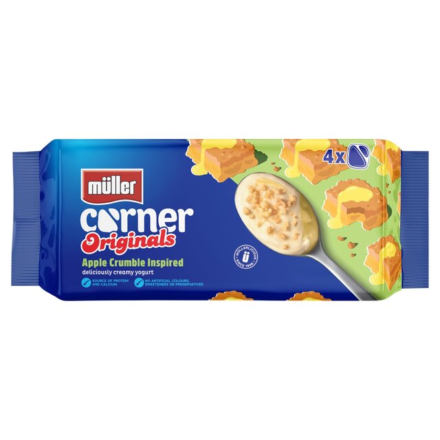 Muller Corner Originals Apple Crumble Yogurts