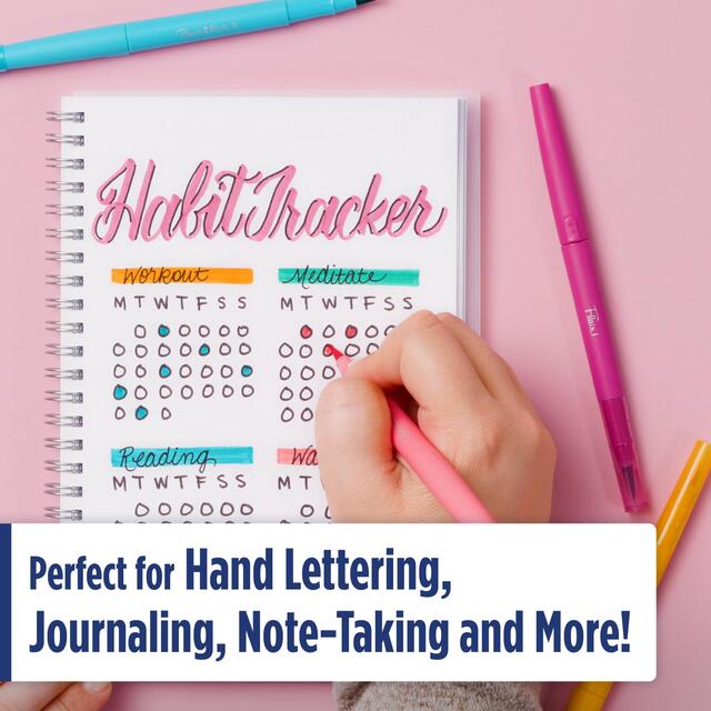 Paper Mate Flair 0.7mm Dual Brush Felt Tip Pens thumbnail 3