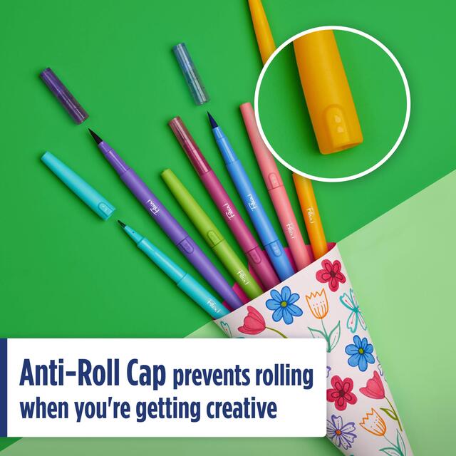 Paper Mate Flair 0.7mm Dual Brush Felt Tip Pens thumbnail 5