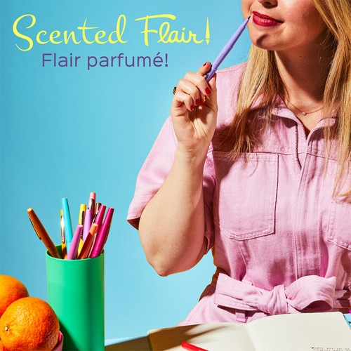 Paper Mate Flair 0.7mm Scented Felt Tip Pens thumbnail 2