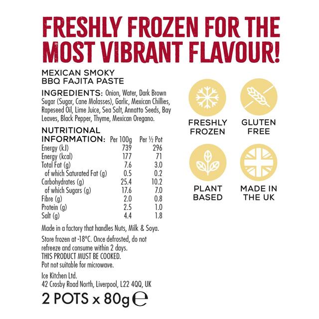 Ice Kitchen Mexican Smoky BBQ Fajita Paste thumbnail 6