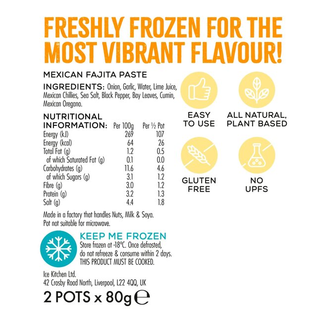 Ice Kitchen Mexican Fajita Paste thumbnail 5
