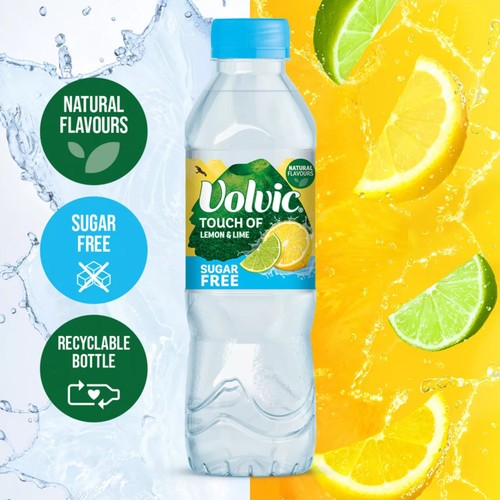 Volvic Touch of Fruit Lemon & Lime Still Flavoured Water Multipack thumbnail 6