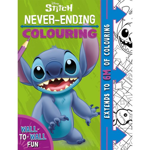 Disney Stitch, Never-Ending Colouring
