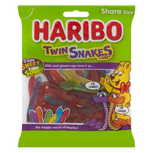 Haribo Twin Snakes Share Bag
