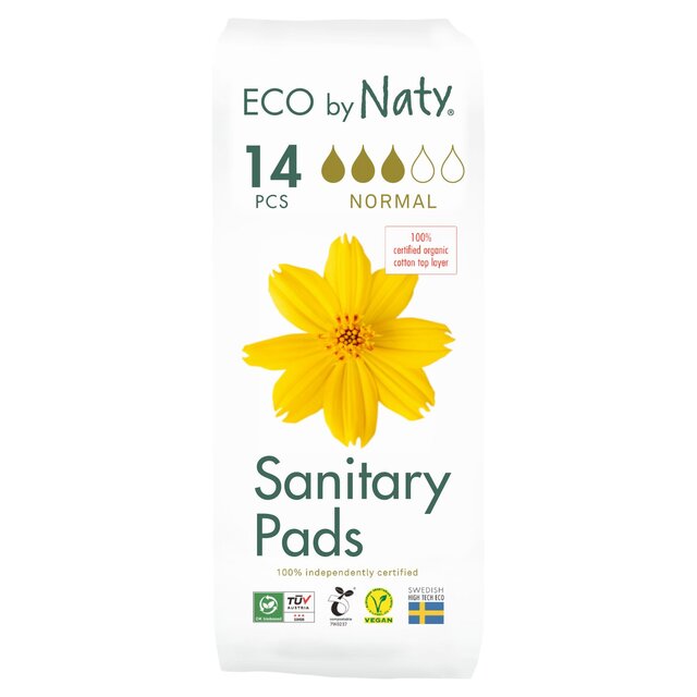 Eco by Naty Sanitary Pads Regular