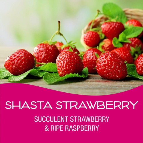 California Scents Car Scents Shasta Strawberry Car Air Freshener thumbnail 2