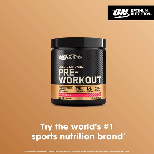 Optimum Nutrition Gold Standard Pre Workout Watermelon thumbnail 3