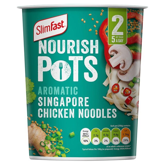 SlimFast Aromatic Singapore Noodle Nourish Pot