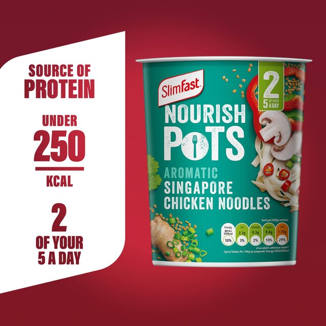 SlimFast Aromatic Singapore Noodle Nourish Pot thumbnail 4