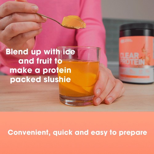 Optimum Nutrition Plant Isolate Clear Protein Juicy Peach thumbnail 7