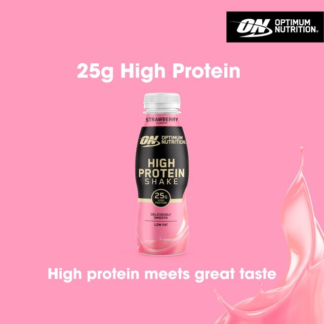 Optimum Nutrition High Protein Shake Strawberry thumbnail 2