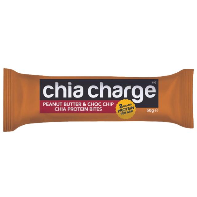 Chia Charge Protein Bite 50g Peanut Butter & Choc Chip