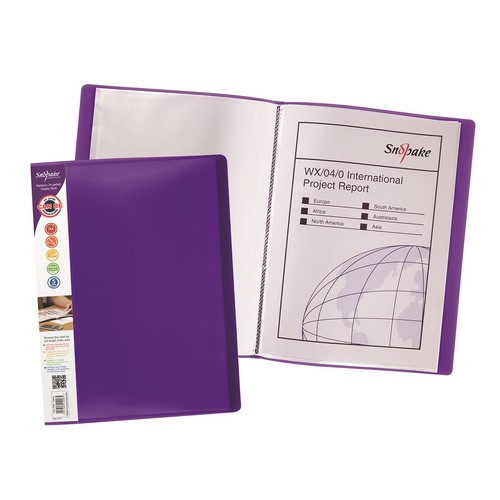 Snopake Rainbow Display Book. 24 Pocket / 48 Sides to view thumbnail 2