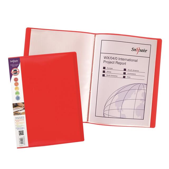 Snopake Rainbow Display Book. 24 Pocket / 48 Sides to view thumbnail 3