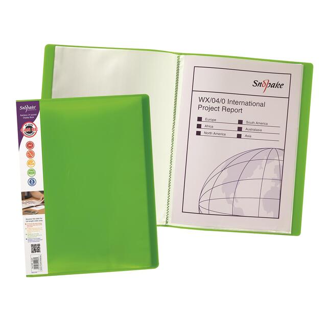 Snopake Rainbow Display Book. 24 Pocket / 48 Sides to view thumbnail 4