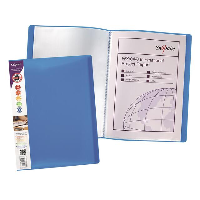 Snopake Rainbow Display Book. 24 Pocket / 48 Sides to view thumbnail 5