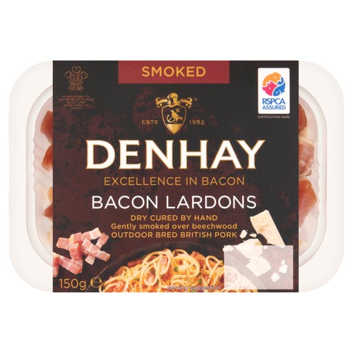 Denhay British Dry Cured Smoked Bacon Lardons