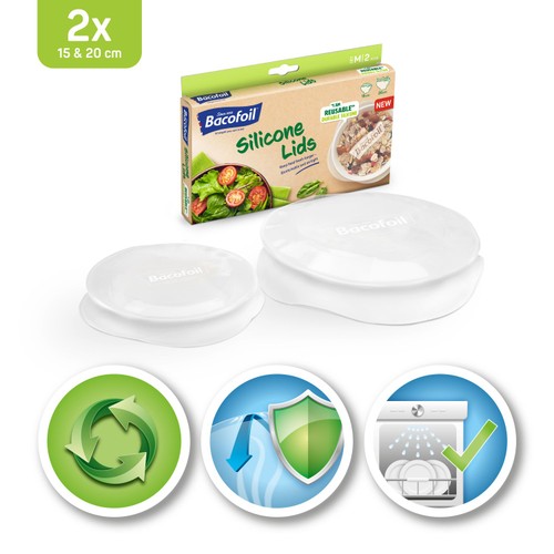 Bacofoil Silicone Lids Medium thumbnail 4