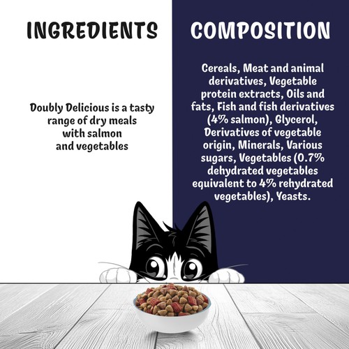 Felix Doubly Delicious Salmon & Vegetables Dry Cat Food thumbnail 6
