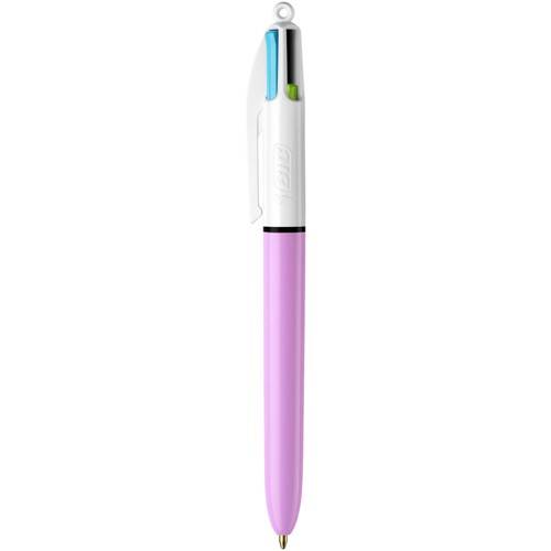 BIC 4 Colours Fun Retractable Ballpoint Pens, Pack of 3 thumbnail 2