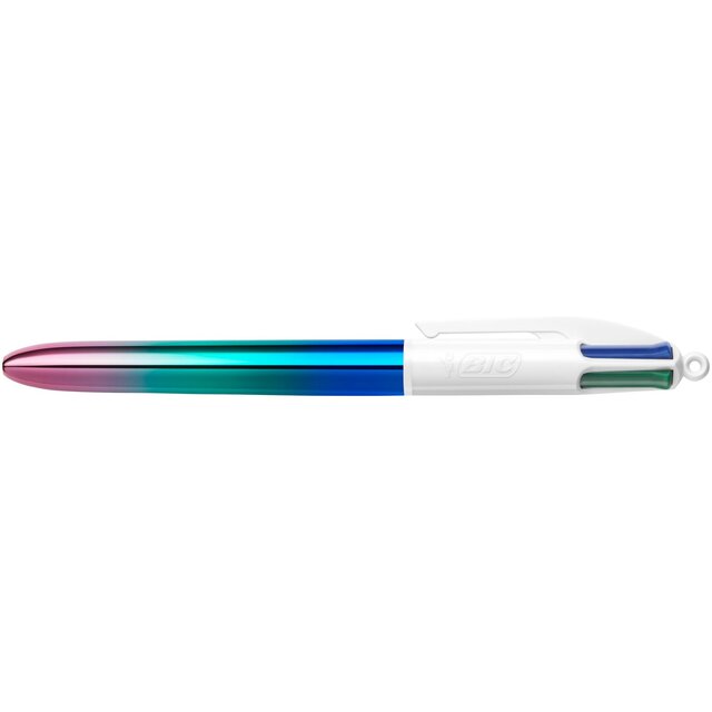 BIC 4 Colours Gradient Retractable Ballpoint Pens, Pack of 5 thumbnail 4