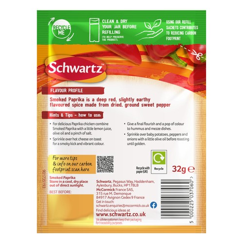 Schwartz Smoked Paprika Refill Pack thumbnail 4