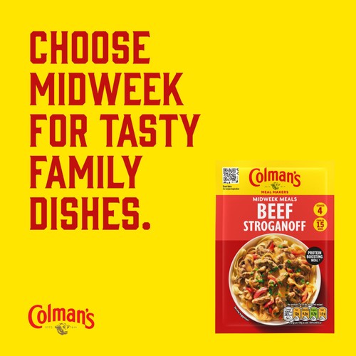 Colman's Beef Stroganoff Recipe Mix thumbnail 3