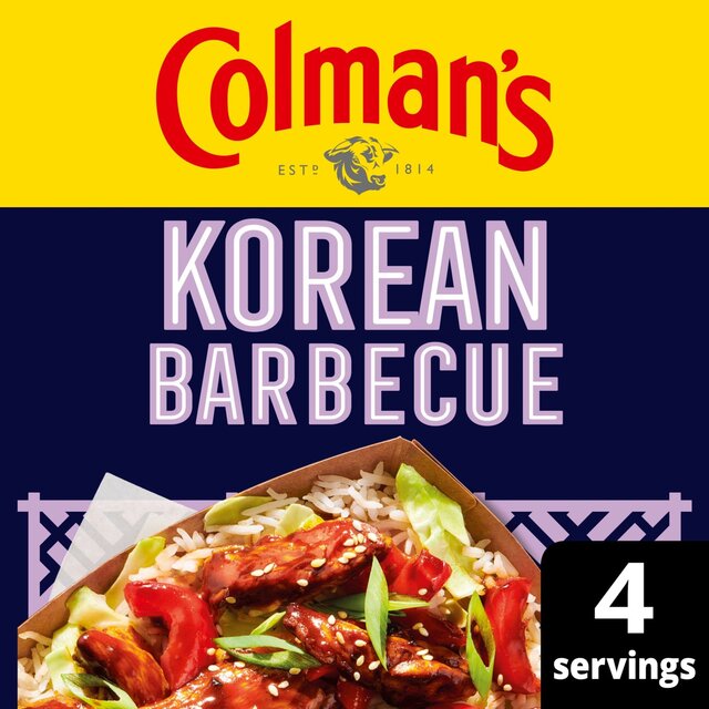 Colman's BBQ Korean Sauce Dry Packet Mix 45G