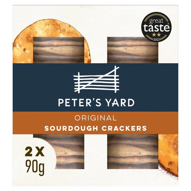 Peter's Yard Original Sourdough Crackers Twin Pack