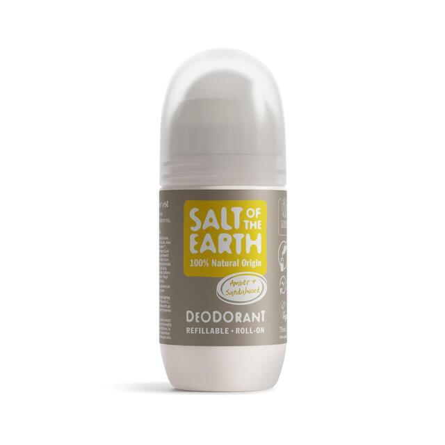 Salt of the Earth Amber & Sandalwood Deodorant Refillable Roll-on
