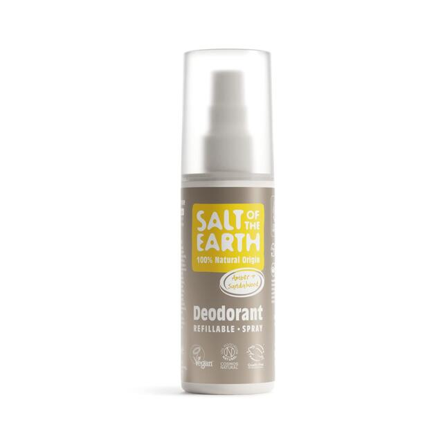 Salt of the Earth Amber & Sandalwood Natural Deodorant Spray 100ml
