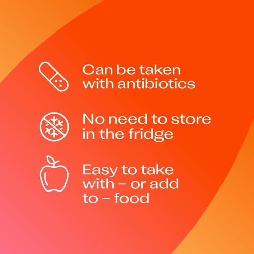 Bio-Kult Infantis Kids Probiotics Gut Supplement 7 Strains with Vitamin C thumbnail 4
