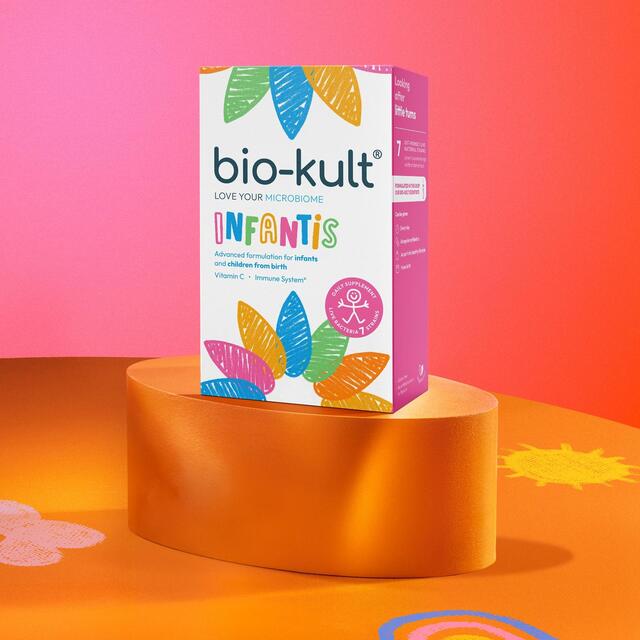 Bio-Kult Infantis Kids Probiotics Gut Supplement 7 Strains with Vitamin C thumbnail 6