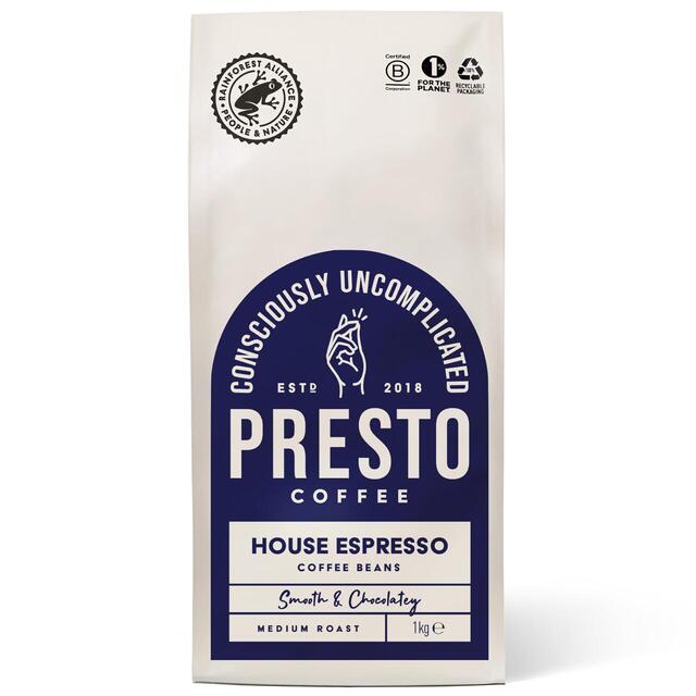 Presto House Espresso Speciality Coffee Beans