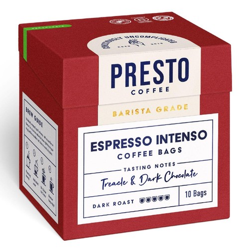 Presto Espresso Intenso Coffee Bags