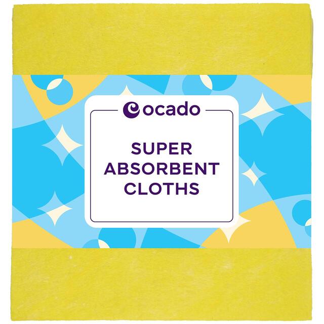 Ocado 3 Super Absorbant Cloths