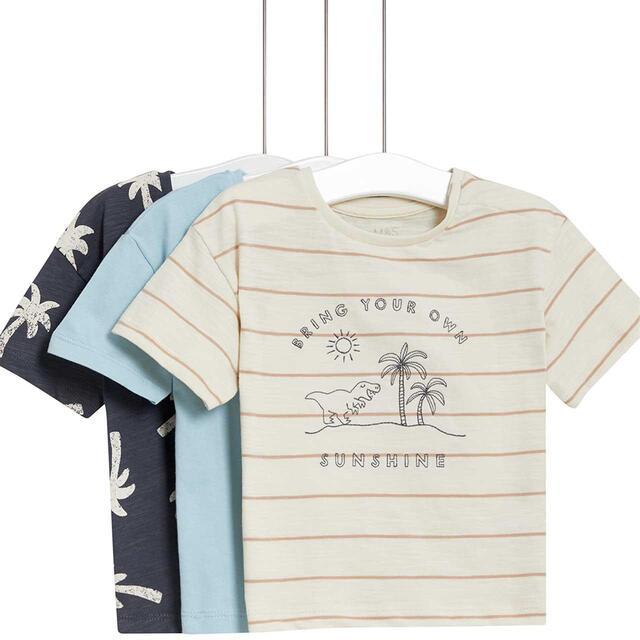 M&S TShirts, 3 Pack, 0 Months-3 Years