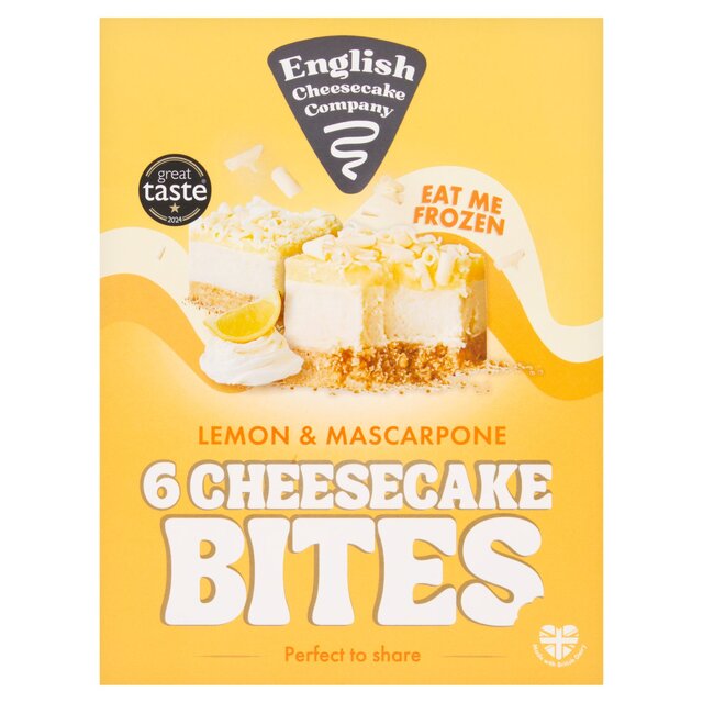 English Cheesecake Company 6 Lemon Cheesecake Bites