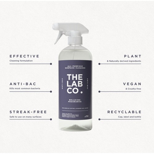 The Lab Co. Relaxing All Purpose Cleaner Antibacterial  thumbnail 4