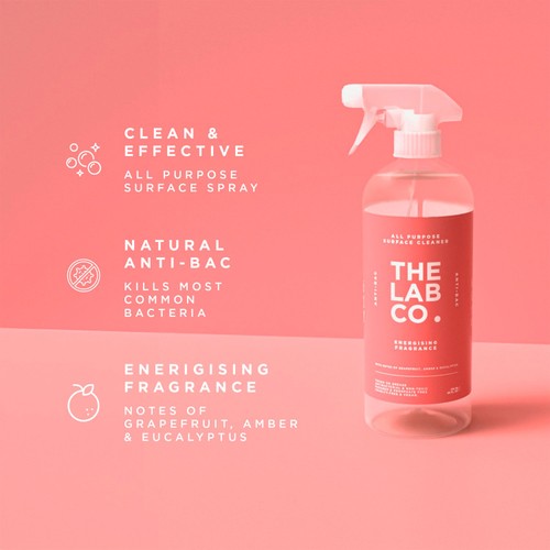 The Lab Co. Energising All Purpose Cleaner Antibacterial thumbnail 6