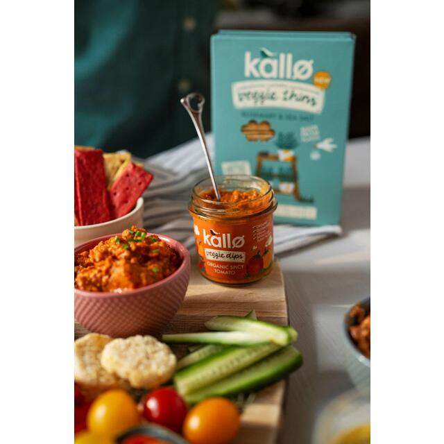 Kallo Veggie Dips Organic Spicy Tomato thumbnail 2