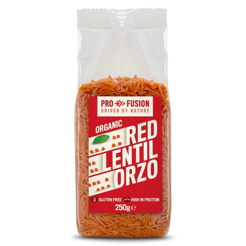 Profusion Organic Protein Red Lentil Orzo