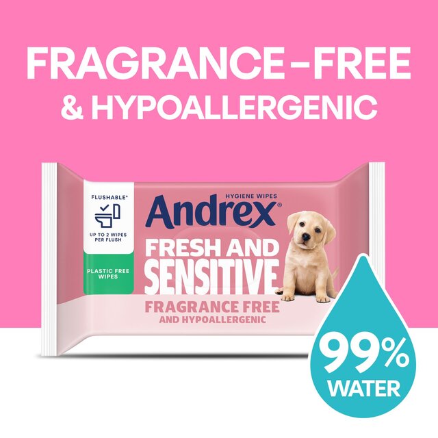 Andrex Hygiene Wipes Fresh and Sensitive thumbnail 4
