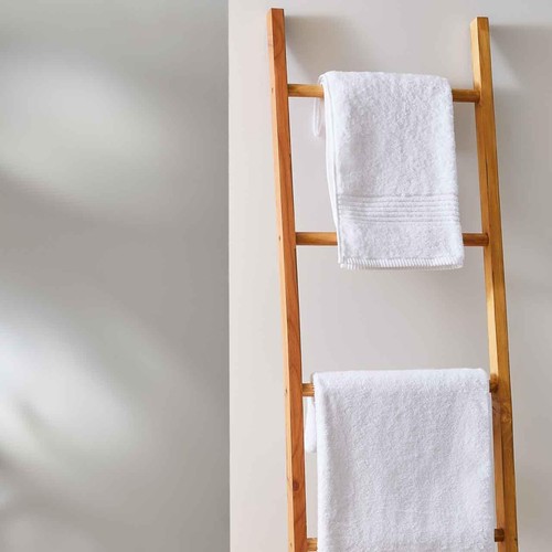 M&S Collection Luxury Egyptian Cotton Hand Towel, White thumbnail 2