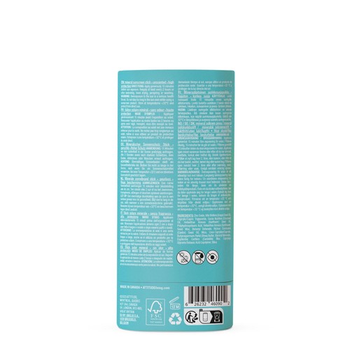 ATTITUDE Sunly - Sunscreen Stick - Unscented - 30 SPF thumbnail 4