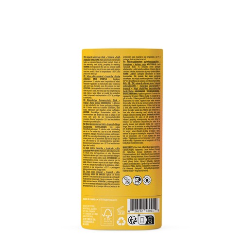 ATTITUDE Sunly - Sunscreen Stick - Tropical - 30 SPF thumbnail 4