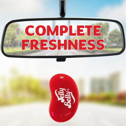 Jelly Belly Very Cherry 3D Hanging Car Air Freshener thumbnail 3